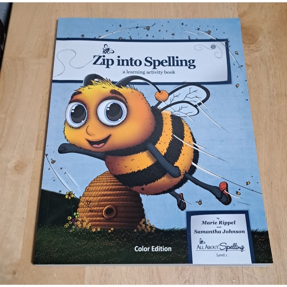 All About Spelling Level 1 Activity Book Zip into Spelling (color edition)